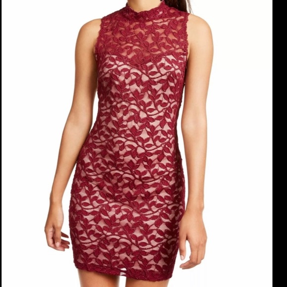 Emerald Sundae Sheath Dress Red Size XS - Picture 1 of 2